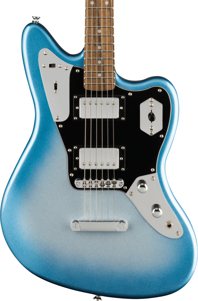 Squier Contontemporary Jaguar HH with Roasted Maple Fingerboard - Sky Blue Metallic