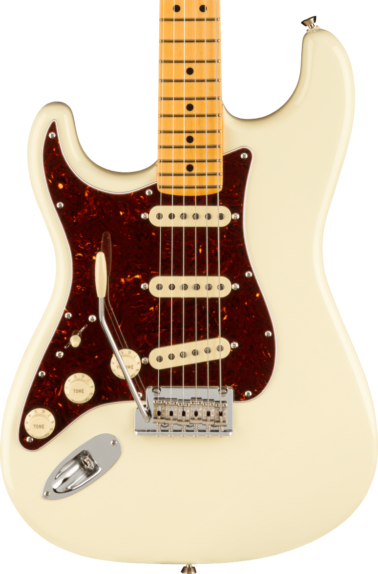 Fender American Professional II Stratocaster Left-Handed with Maple Fingerboard - Olympic White