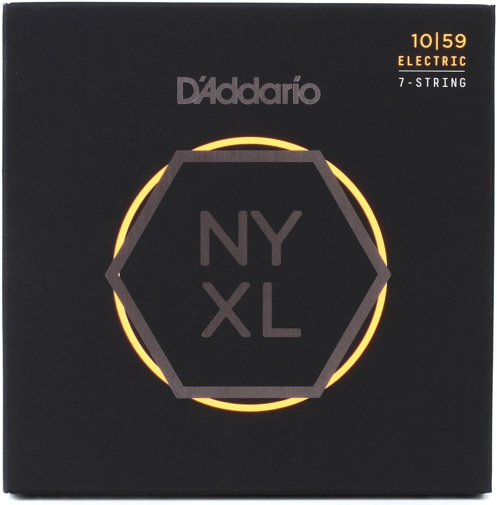 D'Addario NYXL Regular Light 7-String Set (10-59)