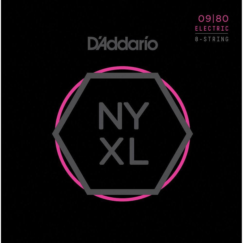 D'Addario NYXL Super Light 8-String Set (09-80)