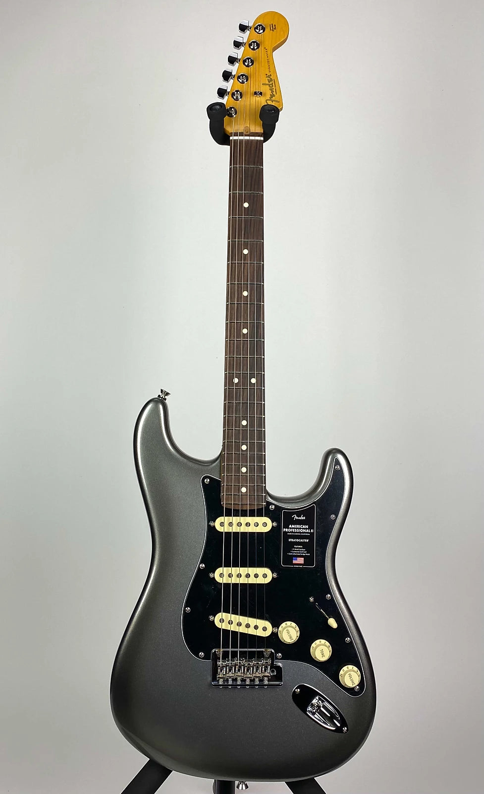 USED Fender American Professional II Stratocaster with Rosewood Fingerboard - Mercury