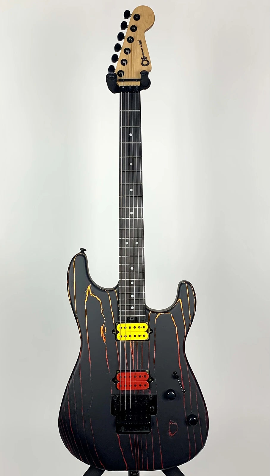 Charvel Pro-Mod San Dimas Style 1 HH FR E Ash with Ebony Fingerboard - Sunburn
