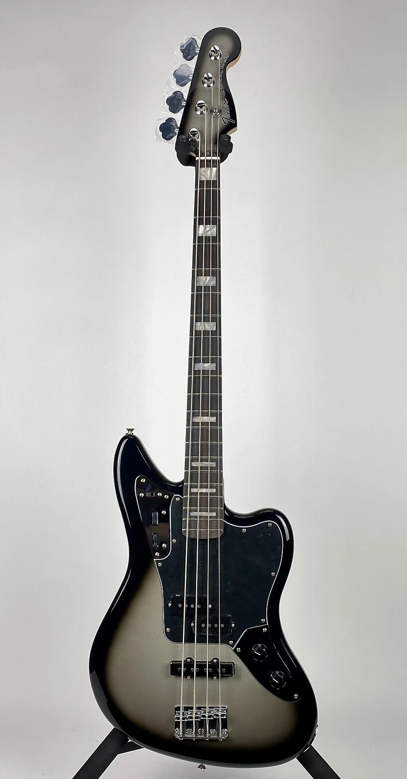 Fender Troy Sanders Jag Bass Silverburst