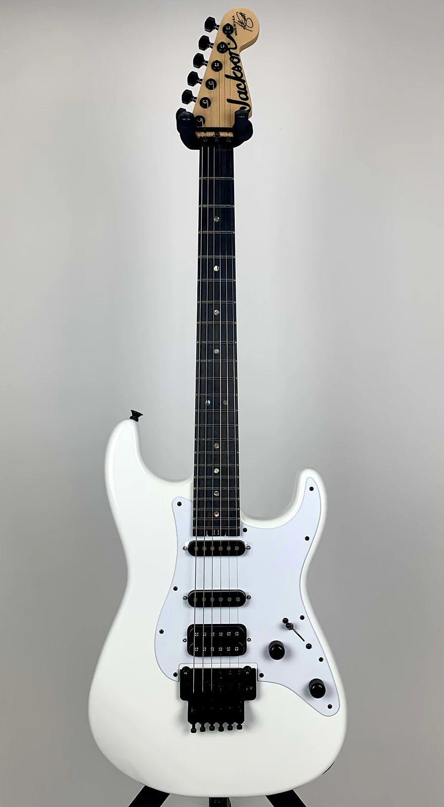 Jackson USA Custom Shop Adrian Smith Signature Snow White W/Ebony Fretboard