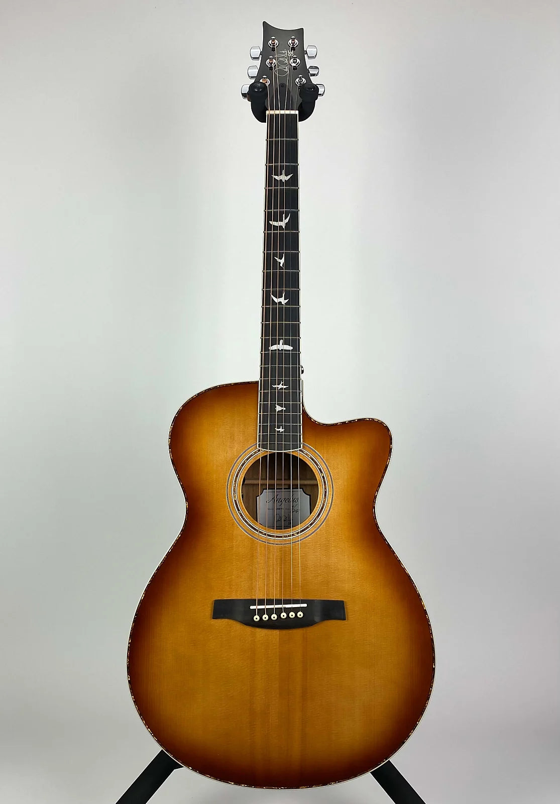 PRS SE A40E Acoustic with Ebony Fingerboard - Tobacco Sunburst
