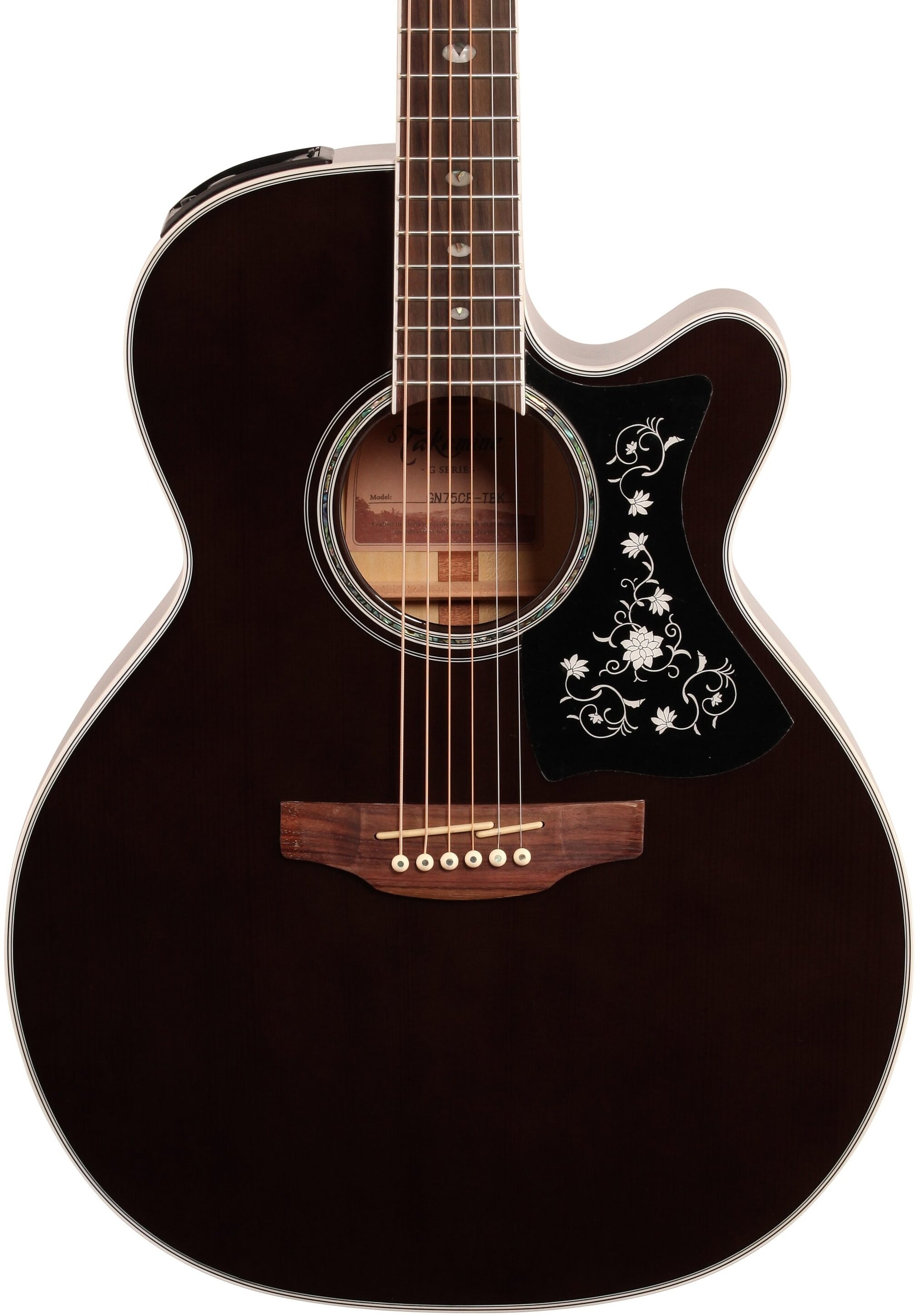 Takamine GN75CE - Transparent Black