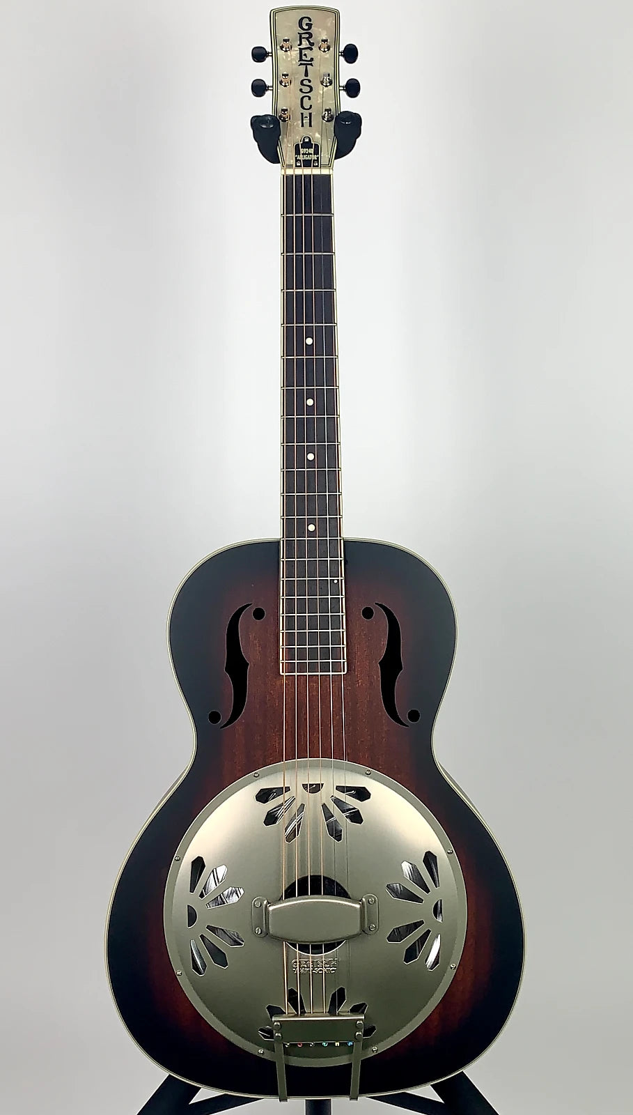 Gretsch G9240 Alligator Mahogany Body Biscuit Cone Resonator