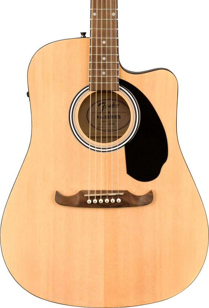 Fender FA-125CE Dreadnought with Walnut Fingerboard - Natural