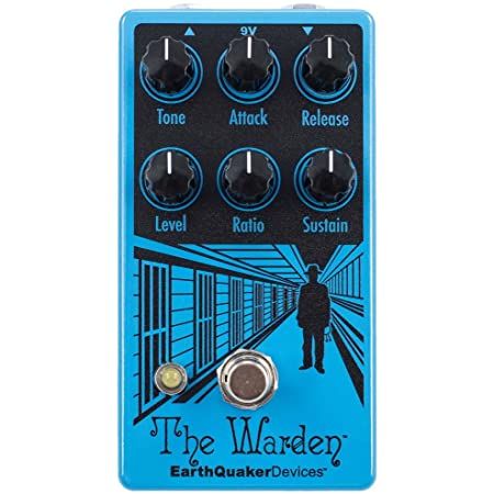 EarthQuaker Devices The Warden V2 Optical Compressor Guitar Pedal