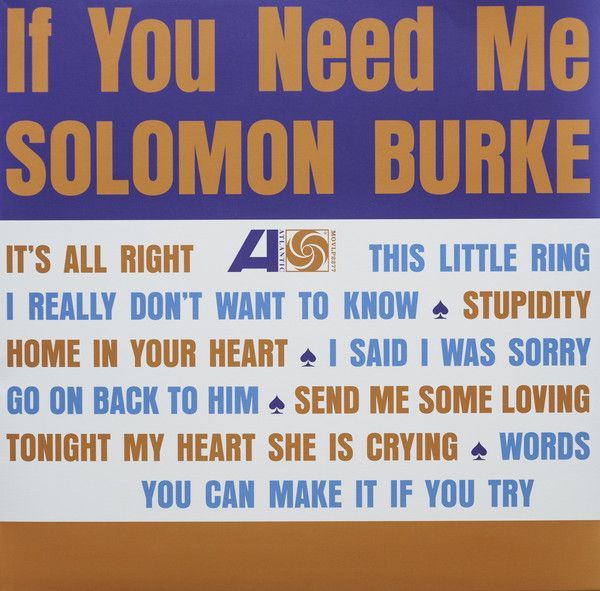 Solomon Burke - If You Need