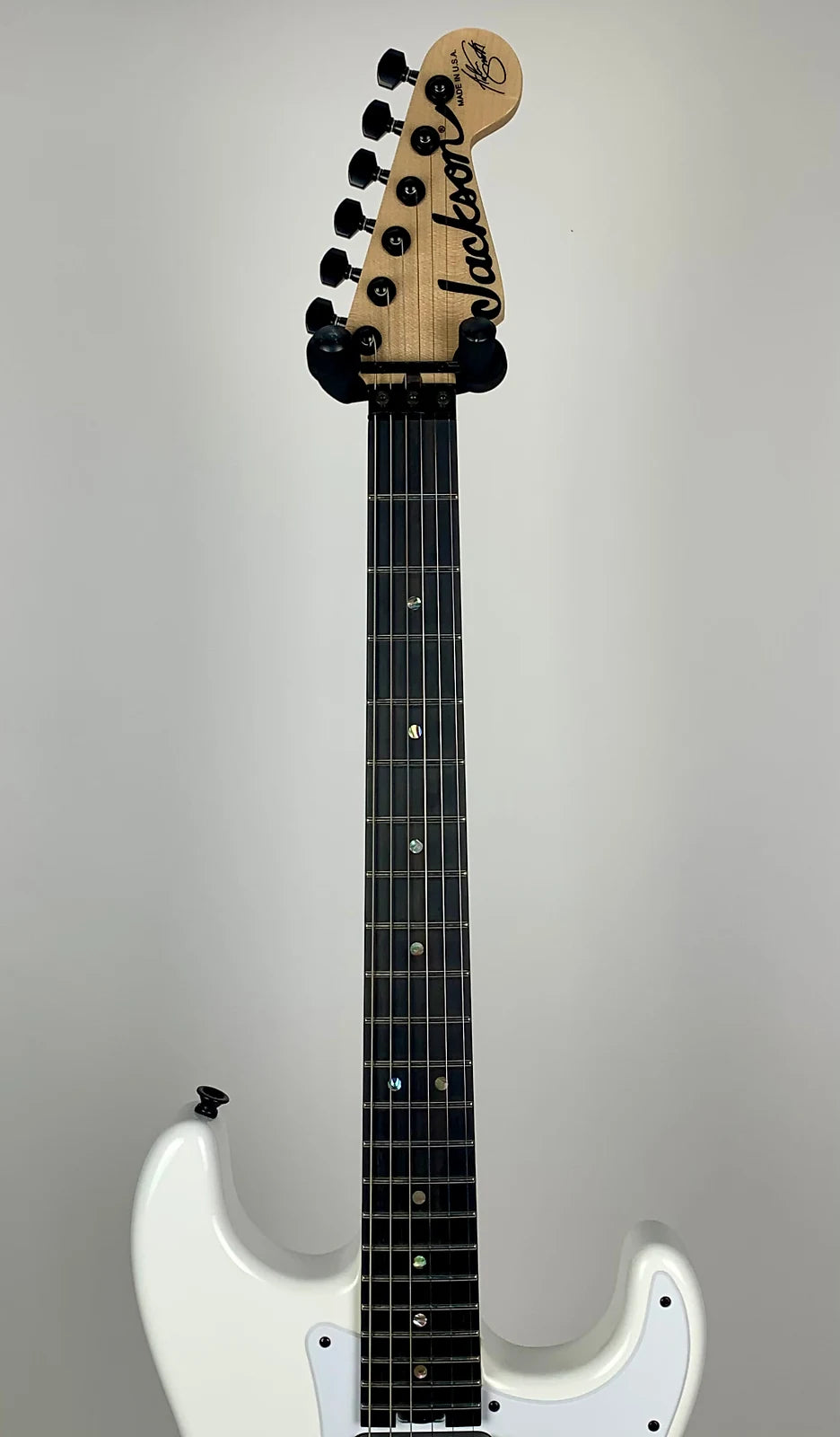 Jackson USA Custom Shop Adrian Smith Signature Snow White W/Ebony Fretboard