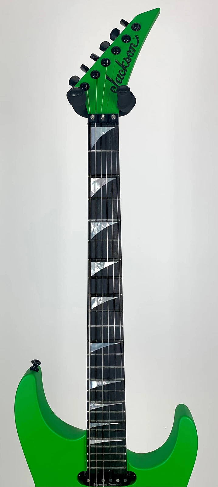 Jackson American Series Soloist SL3 with Ebony Fingerboard - Satin Slime Green