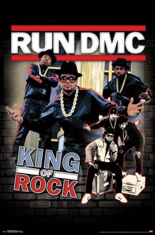 Run DMC King Of Rock - 24&quot;x36&quot; Poster