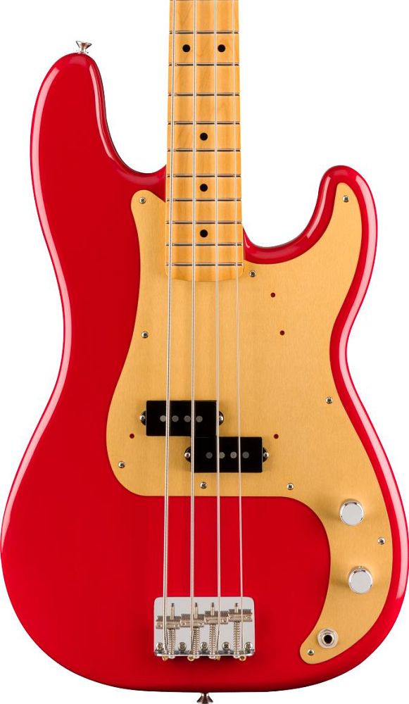 USED Fender Vintera 50s Precision Bass with Maple Fingerboard - Dakota Red