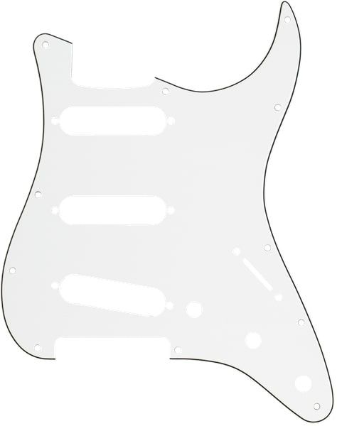 Fender 11-Hole Strat 3-Ply Pickguard