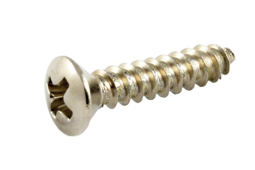 AllParts - Long Pickguard Screws - Nickel - GS-0091-001