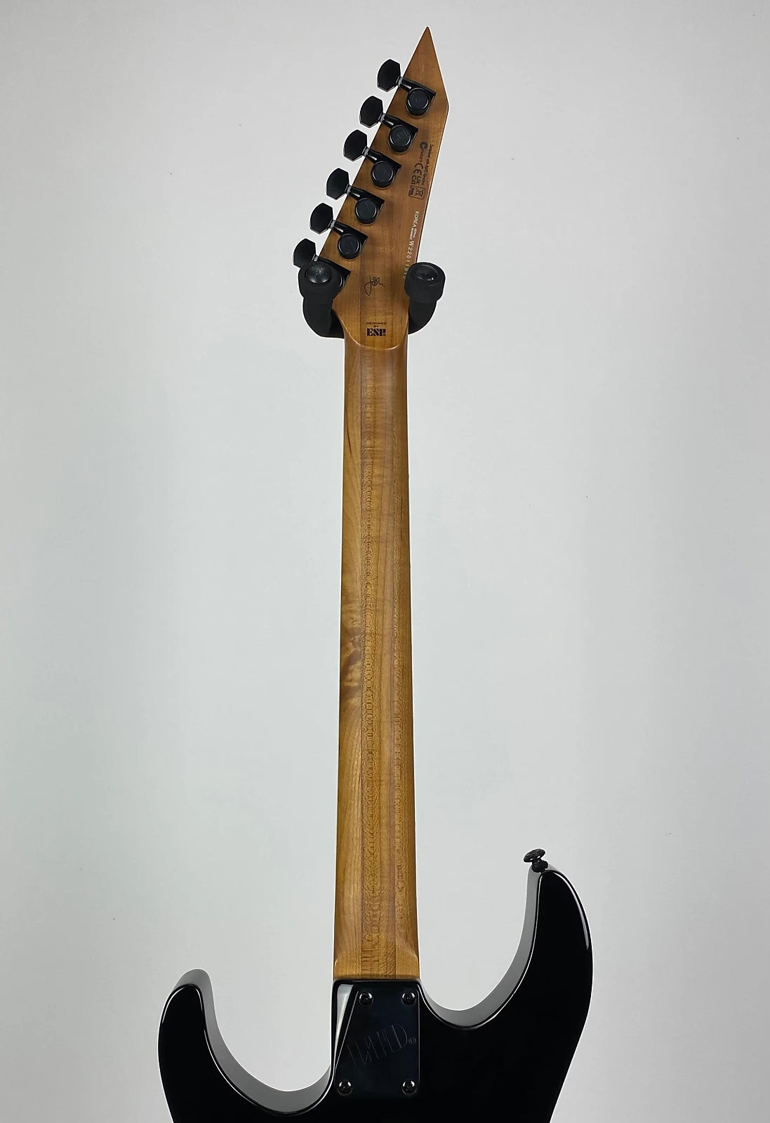 LTD Signature Series JM-II Josh Middleton with Ebony Fingerboard - Black Shadow Burst