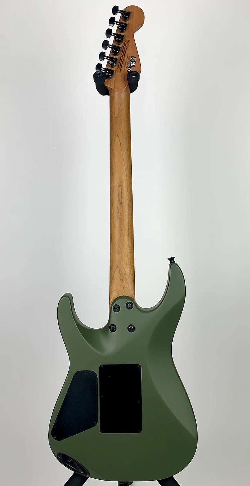 Charvel DK24R HH FR Matte Army Drab Green
