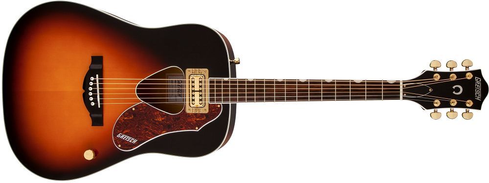 Gretsch G5031FT Rancher Dreadnought with Fideli'Tron Pickup - Sunburst