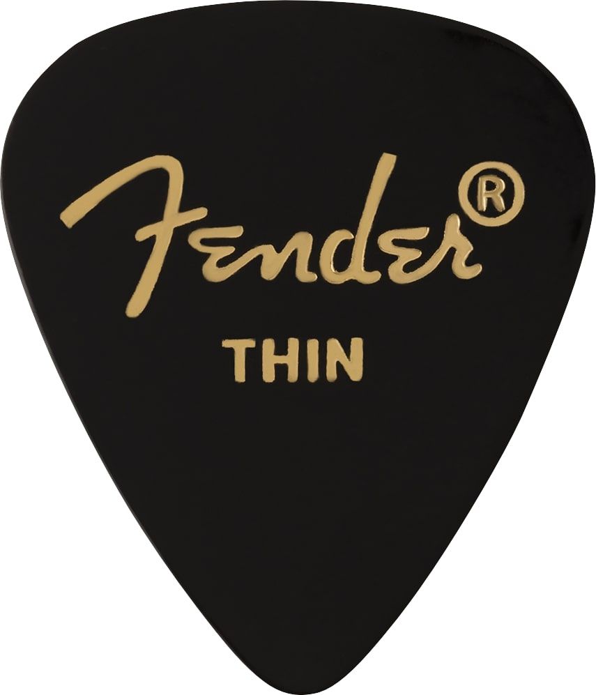 Fender 351 Black THIN - 12pk