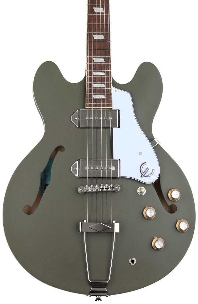 Epiphone Casino Worn Olive Drab