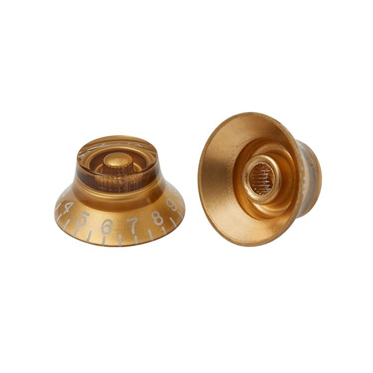 Gibson PRMK-030 Top Hat Knobs 4pk - Aged Gold