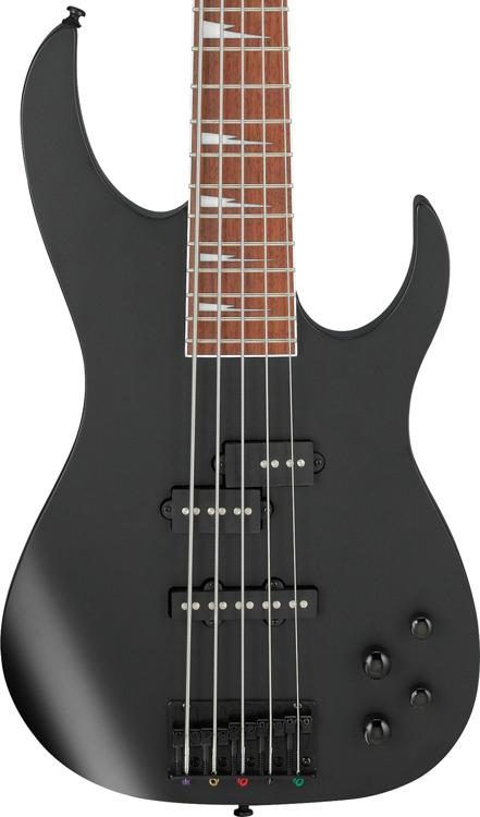 Ibanez RGB305-BKF RG Series Bass with Jatoba Fingerboard - Black Flat