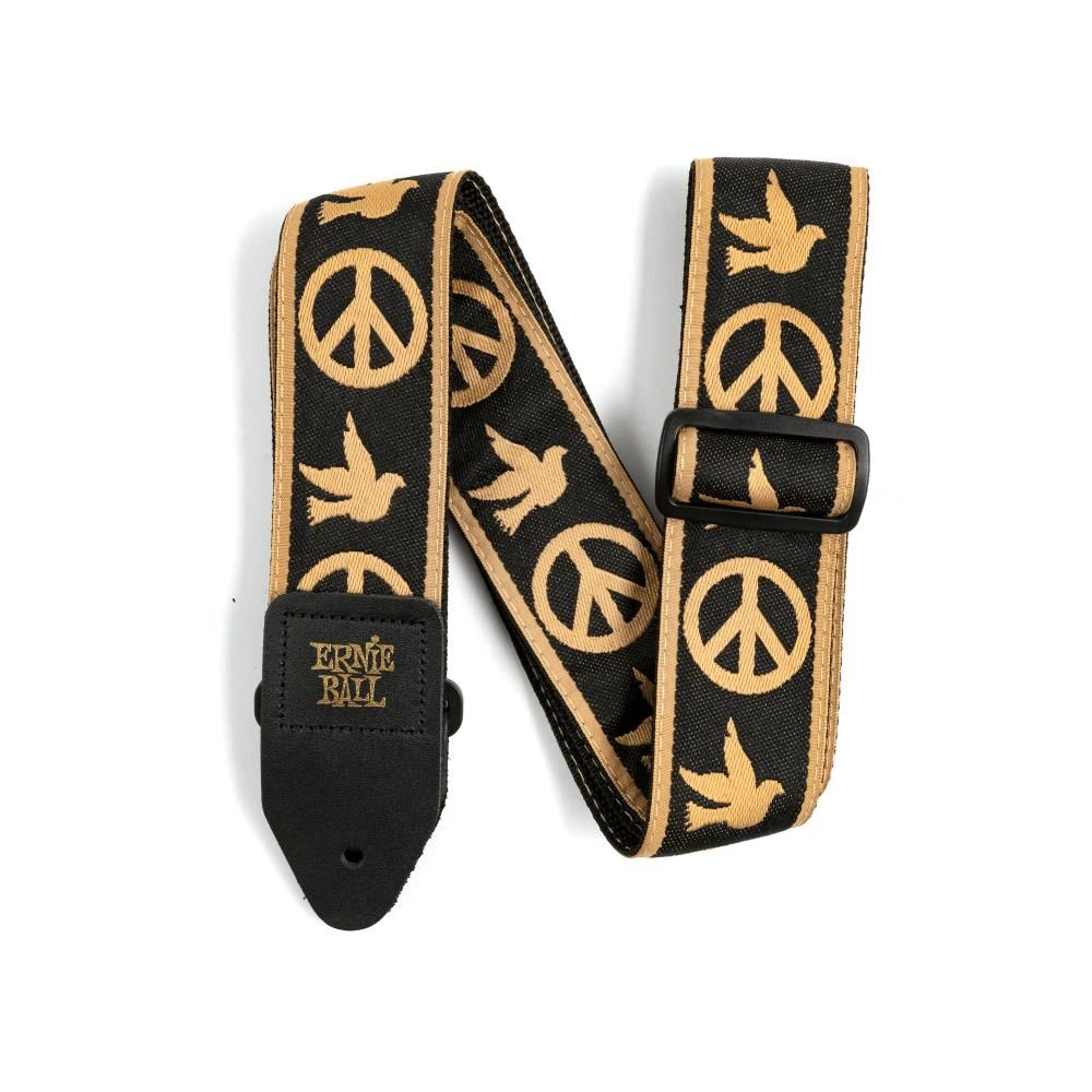 Ernie Ball Jacquard Strap Peace Love Dove