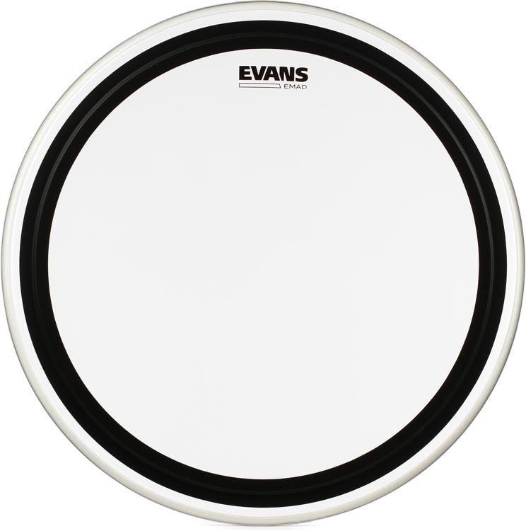 Evans 22" EMAD Clear Bass Head