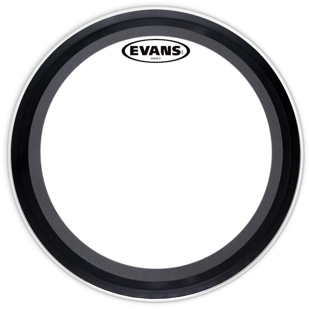 Evans 26" EMAD2 Clear Bass Head