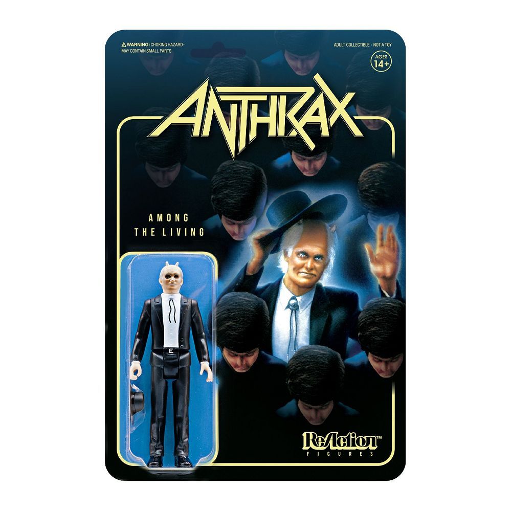 Super7 - Anthrax ReAction - Preacher - 3.75&quot; Action Figure