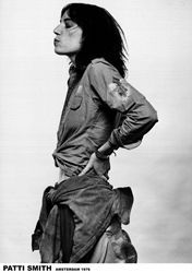 Patti Smith [eu] Amsterdam 1976 - 24&quot;x33&quot; Poster