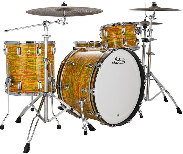 Ludwig Classic Maple 24" Pro Beat Outfit - Citrus Mod