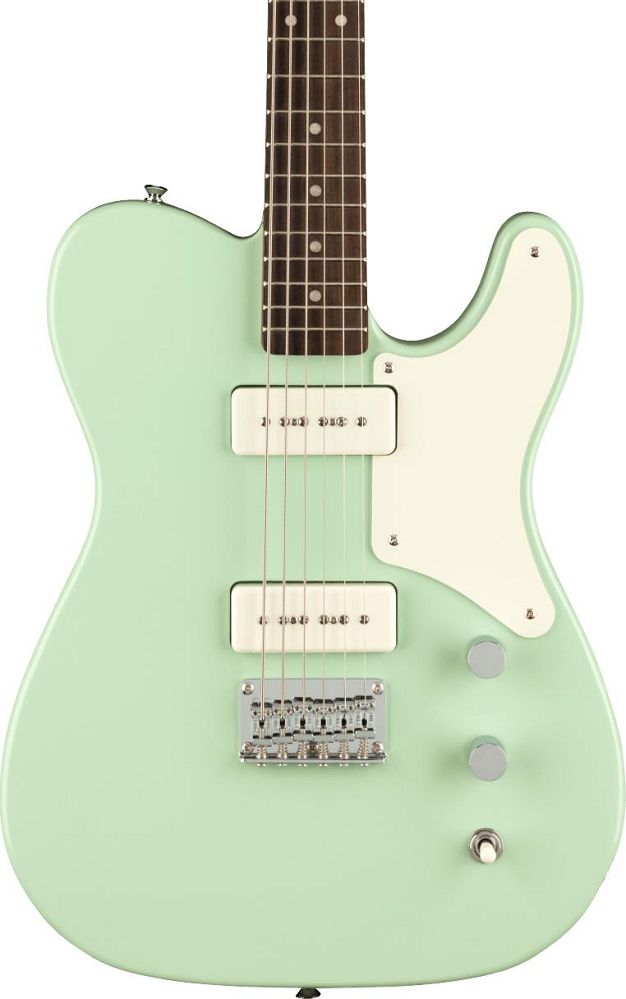 Squier Paranormal Baritone Cabronita Telecaster with Laurel Fingerboard - Surf Green