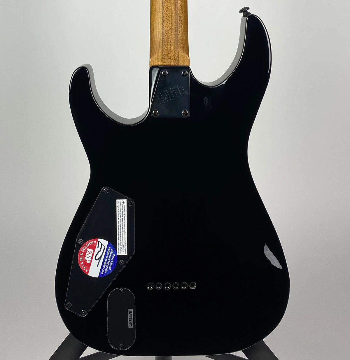 LTD Signature Series JM-II Josh Middleton with Ebony Fingerboard - Black Shadow Burst