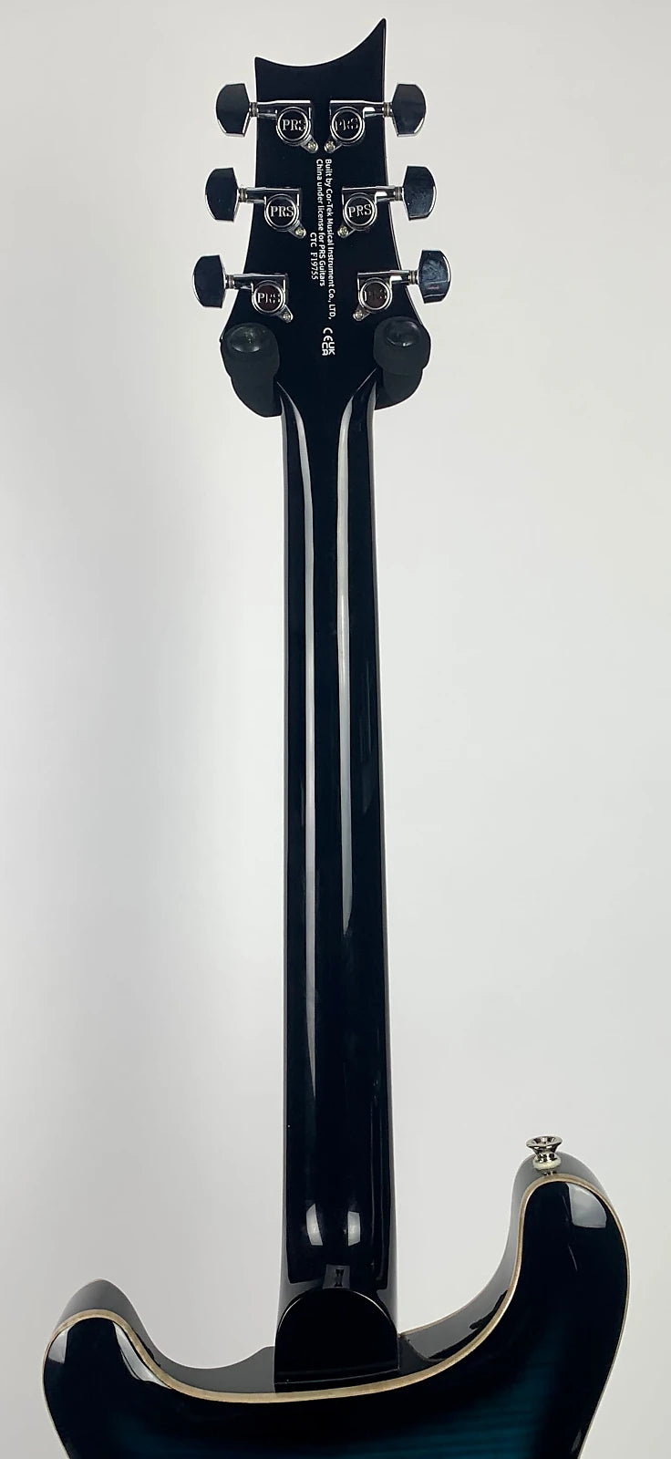 PRS SE Hollowbody II Piezo Peacock Blueburst
