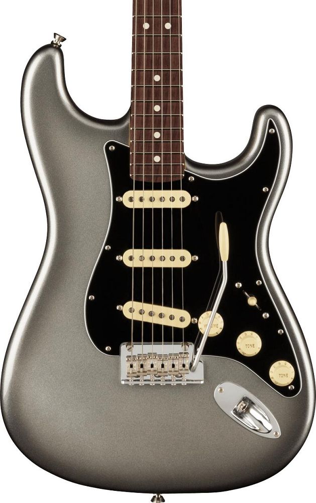 USED Fender American Professional II Stratocaster with Rosewood Fingerboard - Mercury