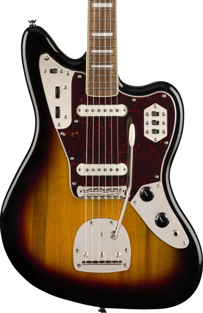 Squier Classic Vibe 70s Jaguar3 Tone Sunburst