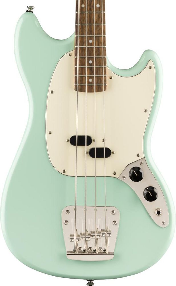 Squier Classic Vibe 60's Mustang Bass Seafoam Green