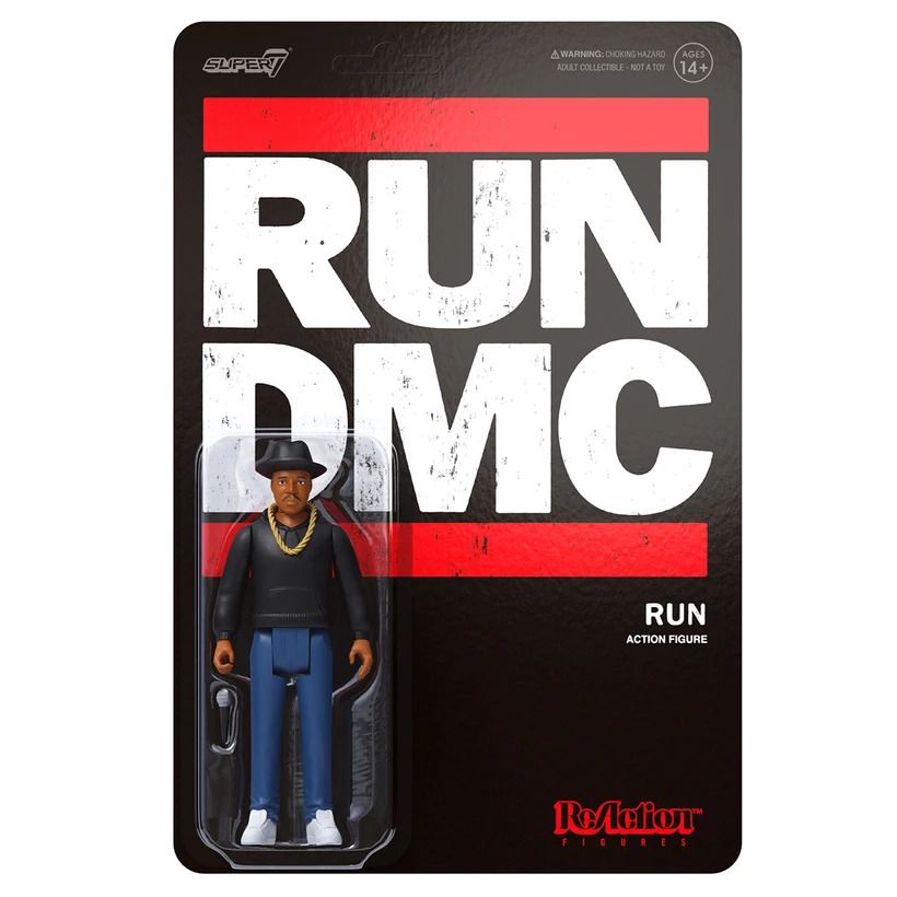 Super7 - Run DMC ReAction Figure Wave 1 - Joseph Simmons - 3.75&quot; Action Figure