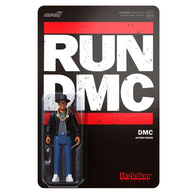 Super7 - Run DMC ReAction Figure Wave 1 - Darryl McDaniels - 3.75&quot; Action Figure