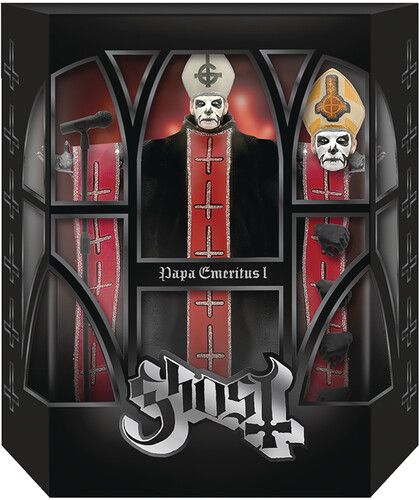 Super7 - Ghost ULTIMATES! Wave 1 - Papa Emeritus I - Super Deluxe 7&quot; Action Figure.