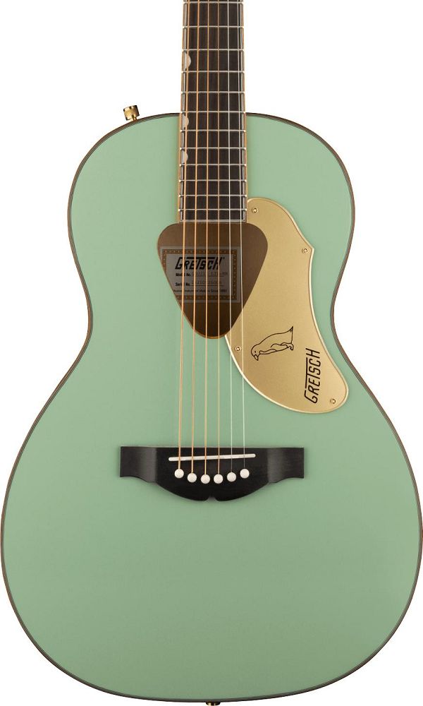 Gretsch G5021E Rancher Penguin Parlor Acoustic/Electric with Rosewood Fingerboard - Mint Metallic