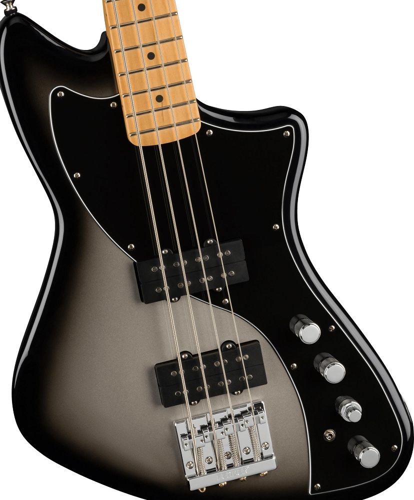 Fender Player Plus Active Meteora Bass with Maple Fingerboard - Silverburst