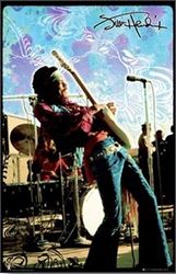 Jimi Hendrix - Psychedelic Sky 24&quot;x36&quot; Poster