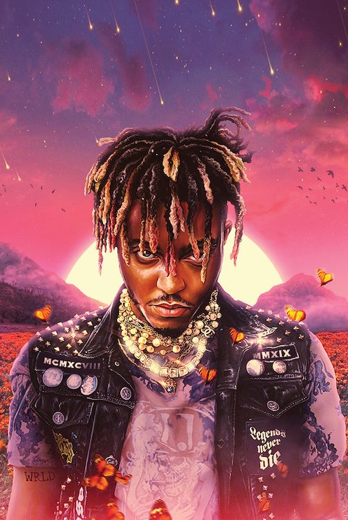Juice Wrld Legends Never Die - 24"x36" Poster