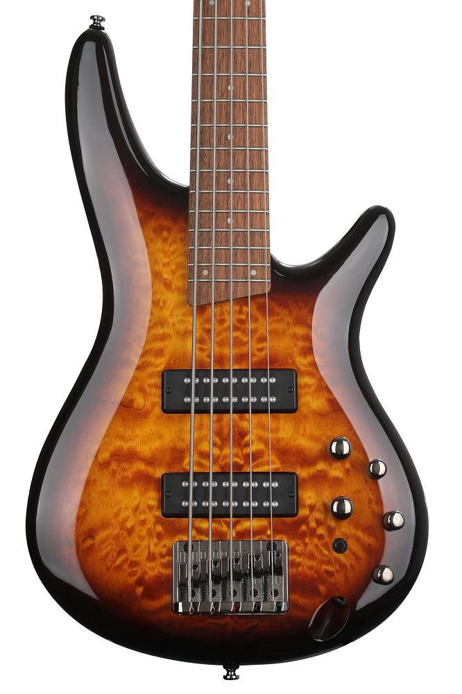 USED Ibanez SR405EQM-DEB SR Series 5-String Bass with Jatoba Fingerboard - Dragon Eye Burst