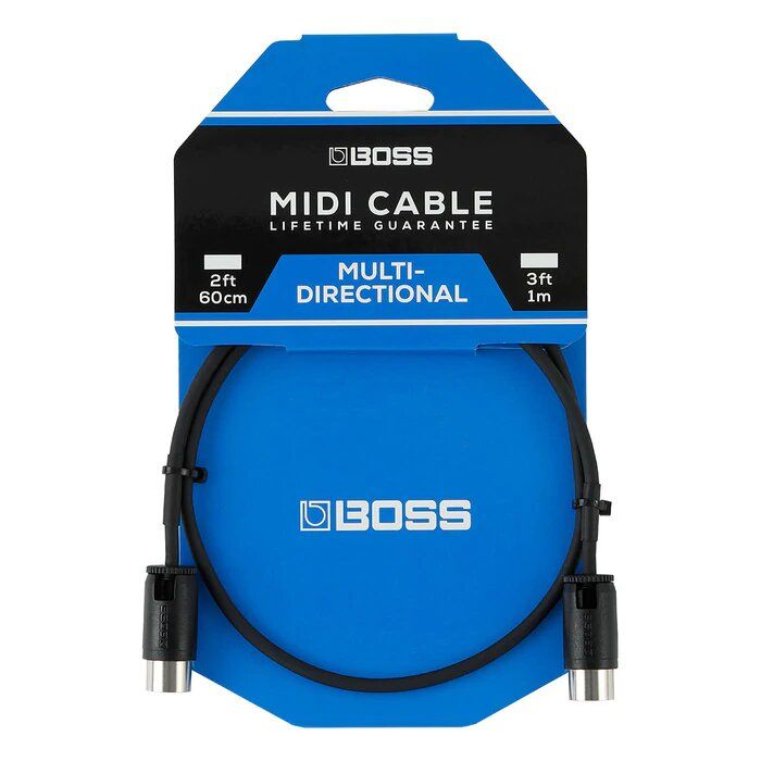 Boss Multi-Directional MIDI Cable - 3ft