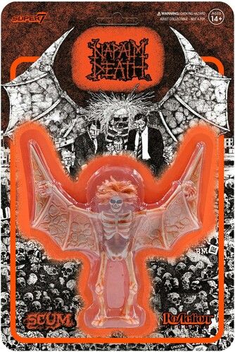 Super7 - Napalm Death ReAction Figure - Scum Demon (Orange)