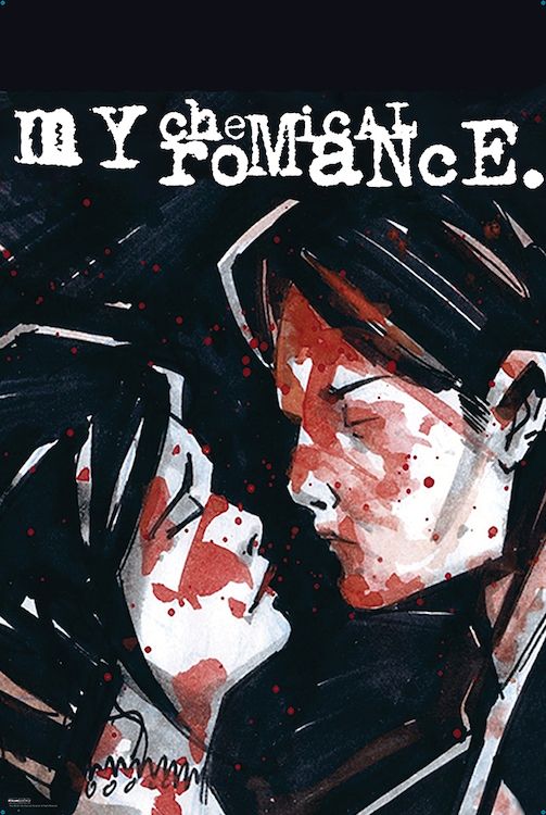 MY CHEMICAL ROMANCE Three Cheers - 24 x 36 Poster - Rock City